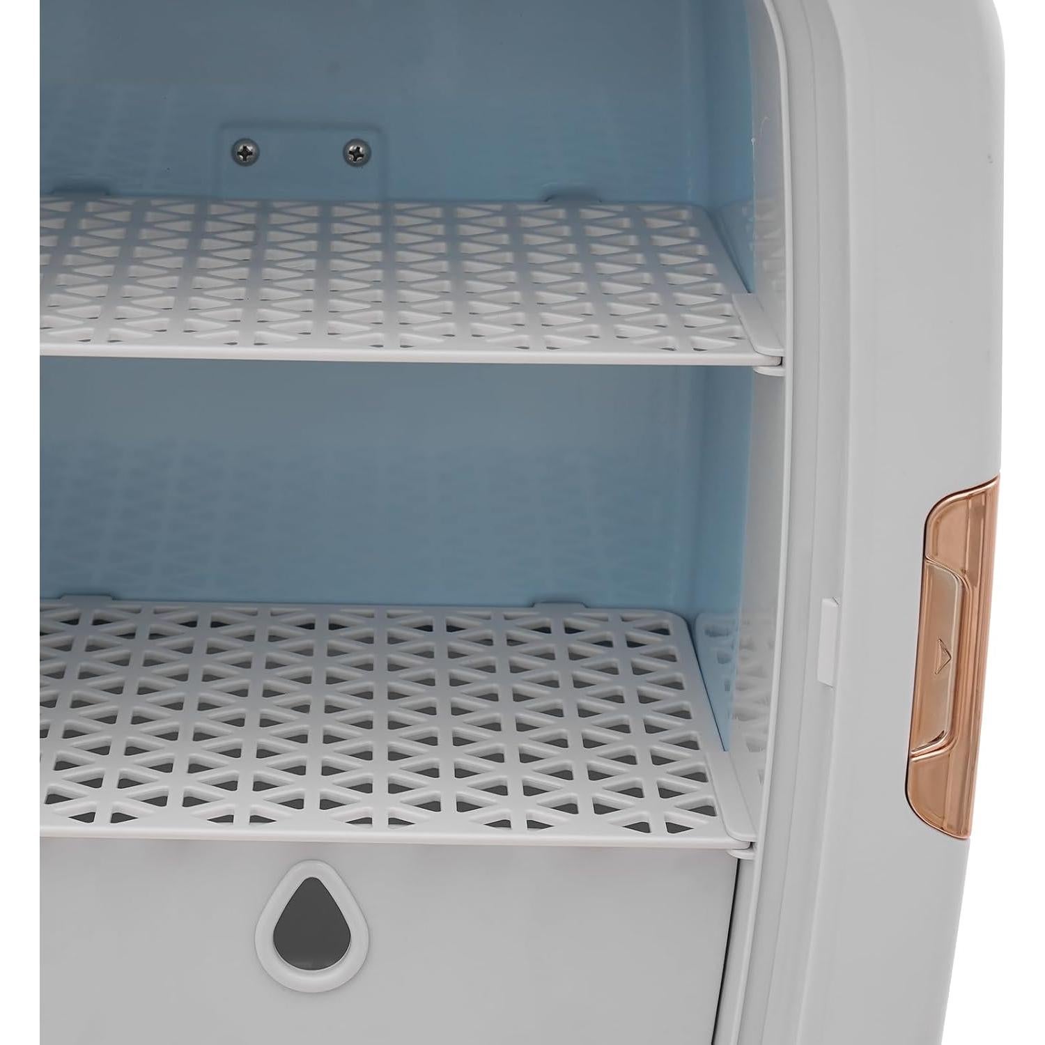 Mini Nevera Cosmética LIAUHO 12L Enfriador y Calentador Blanco