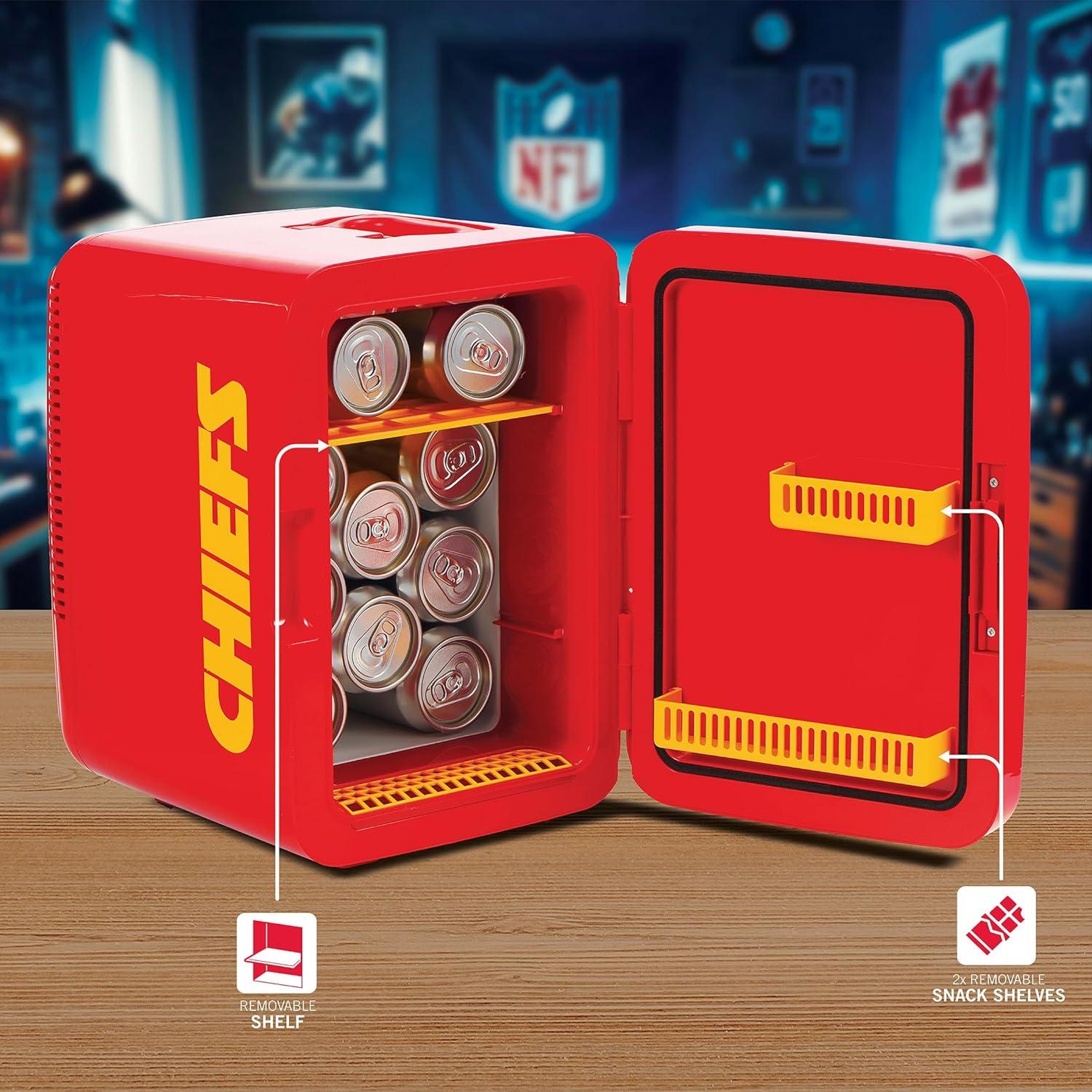 Mini Nevera Portátil Ukonic NFL Kansas City Chiefs 10L