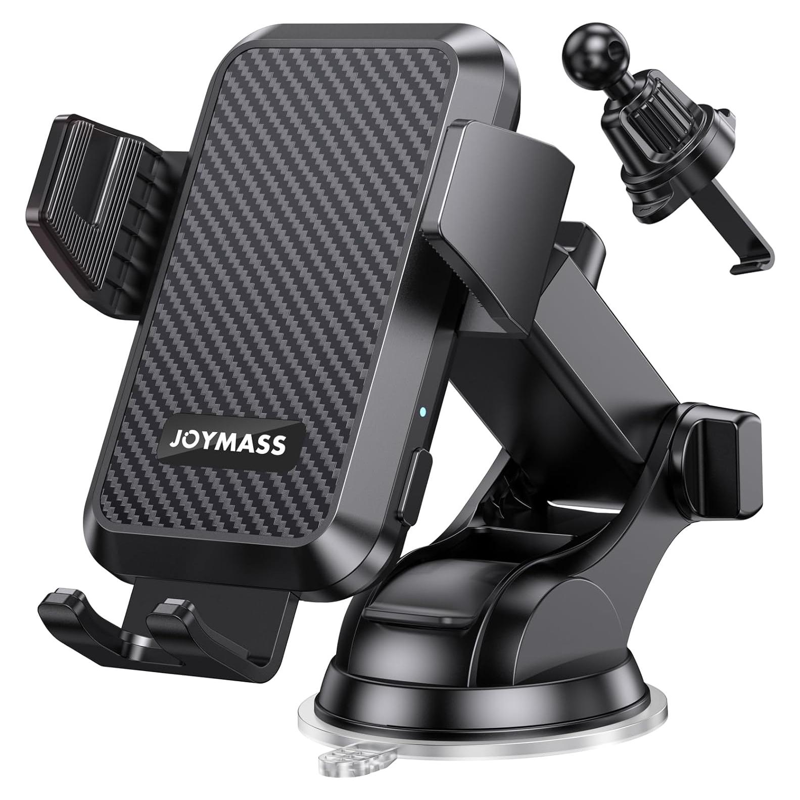 Cargador Inalámbrico para Auto JOYMASS 15W Soporte Teléfono