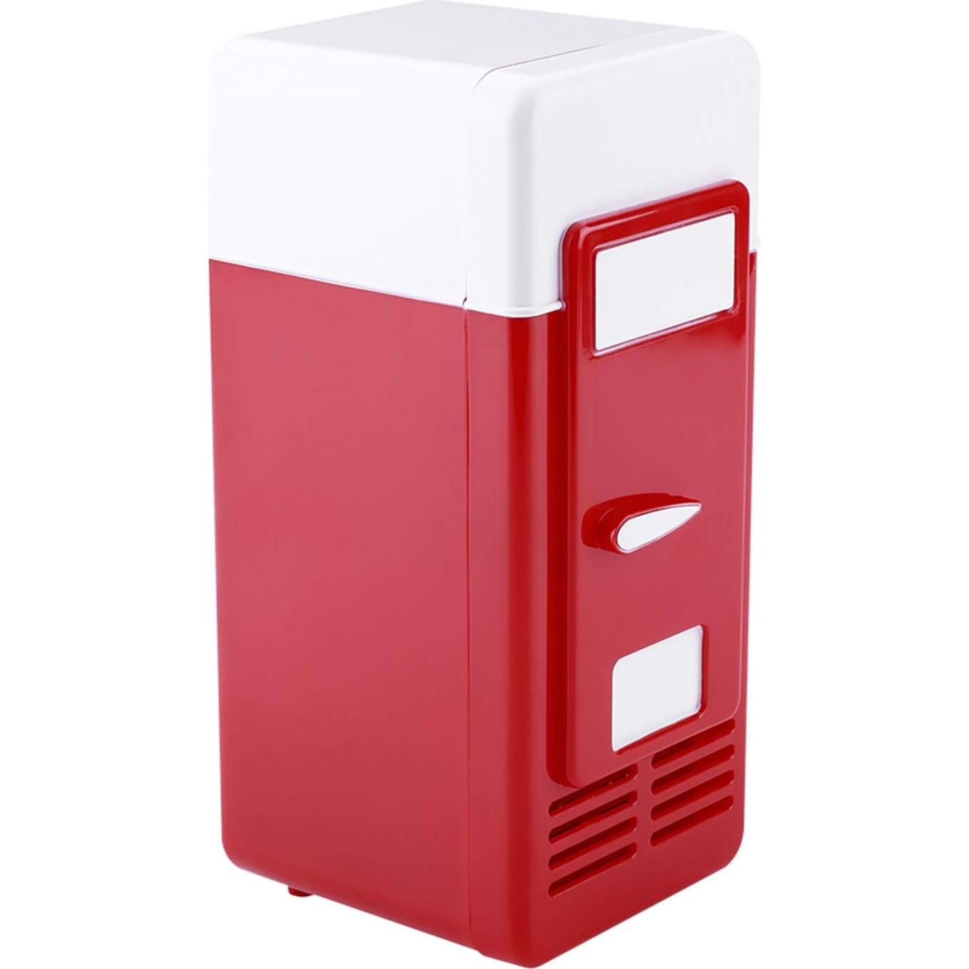 Mini Refrigerador USB TOPINCN Enfriador y Calentador 19.4cm Rojo