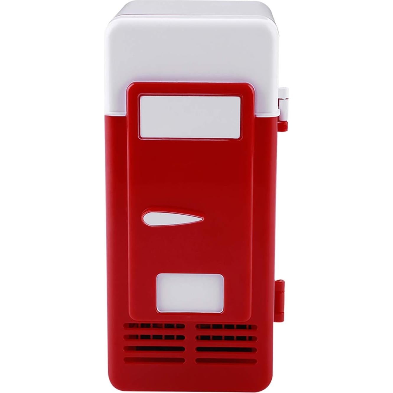 Mini Refrigerador USB TOPINCN Enfriador y Calentador 19.4cm Rojo