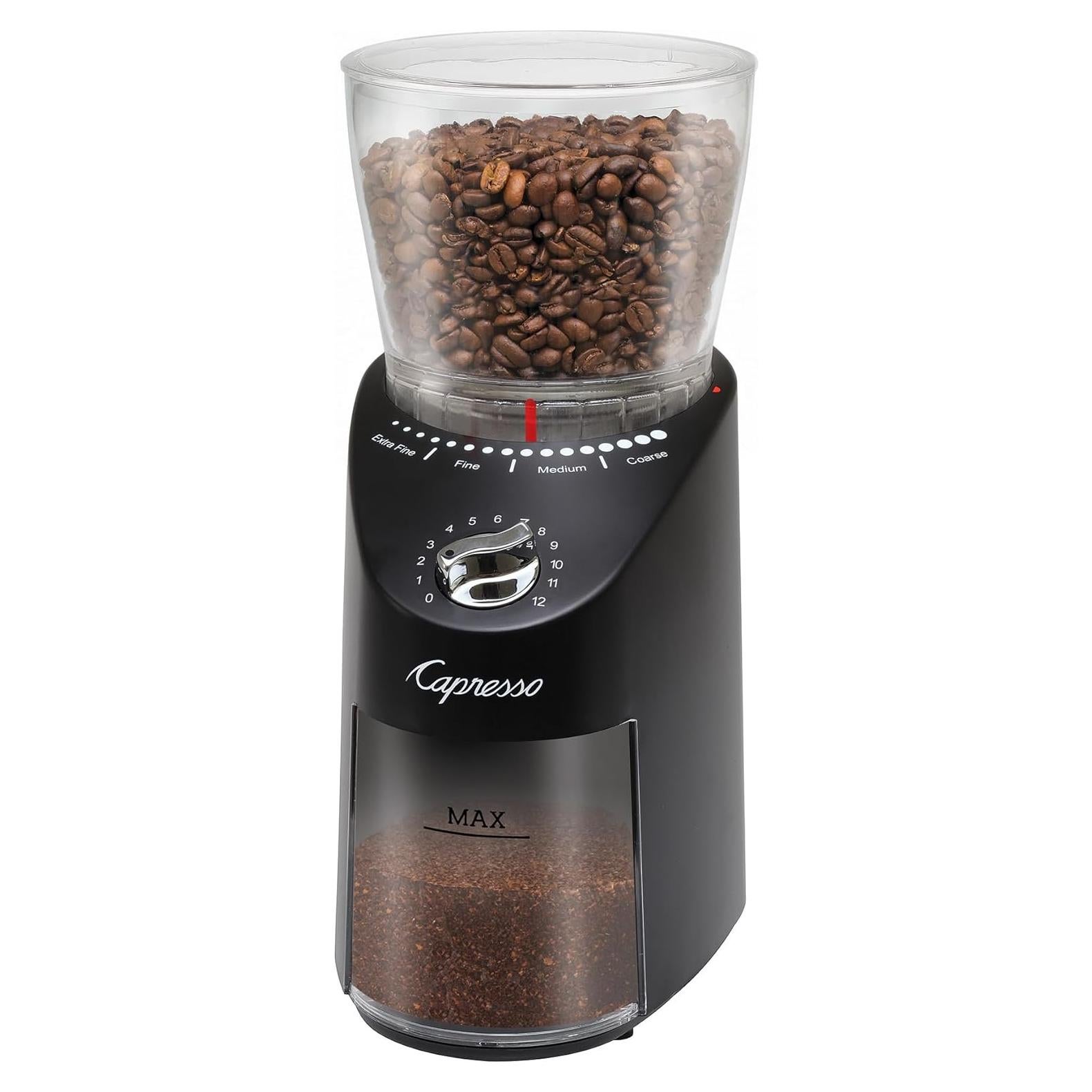 Molinillo de Café Capresso Infinity Plus Automático Negro
