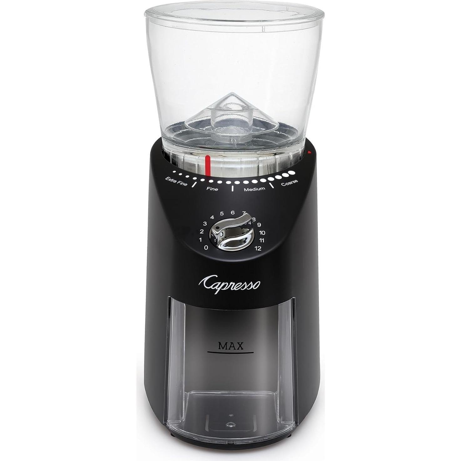 Molinillo de Café Capresso Infinity Plus Automático Negro