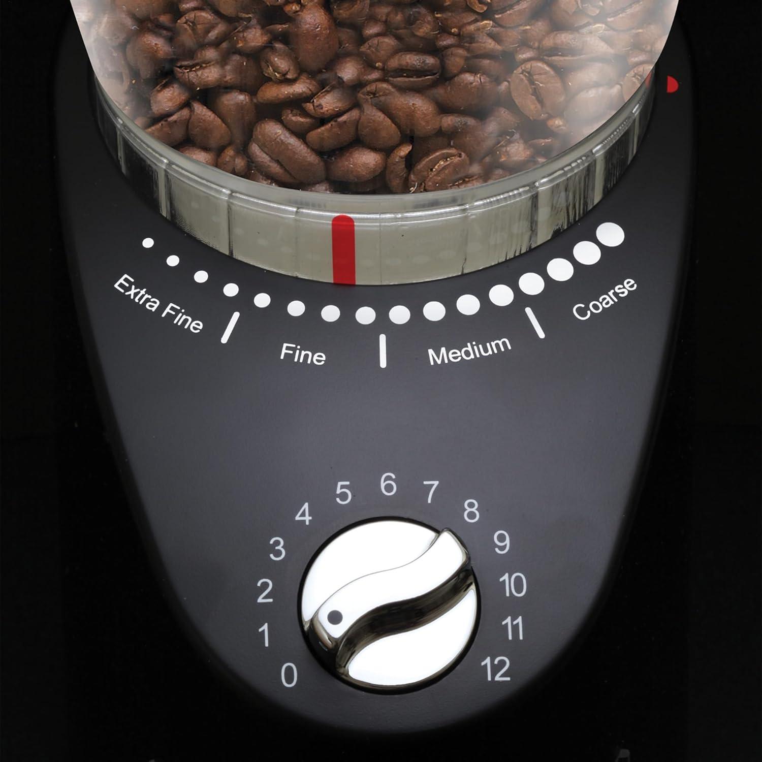 Molinillo de Café Capresso Infinity Plus Automático Negro
