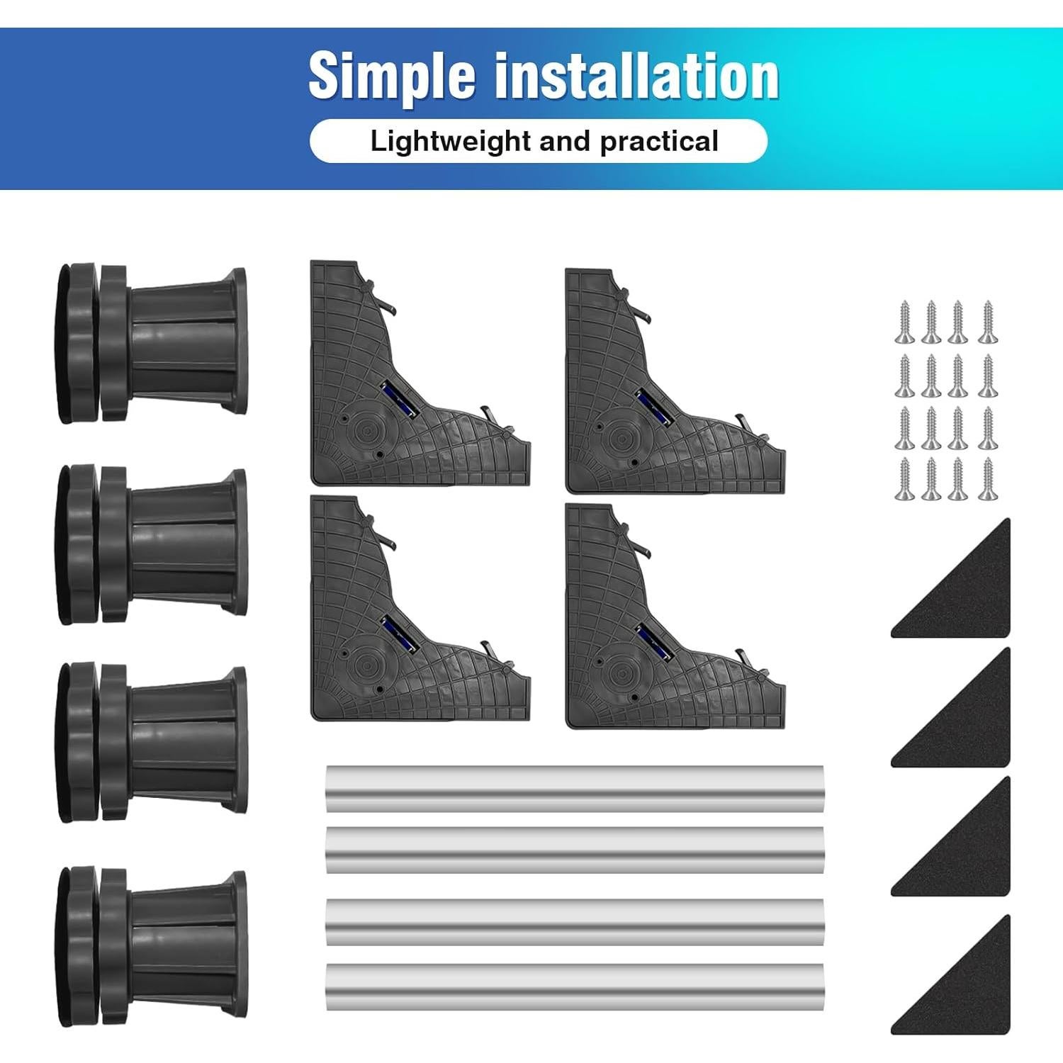 Soporte Ajustable para Mini Nevera SKKKBA 8.9-10.9cm Altura