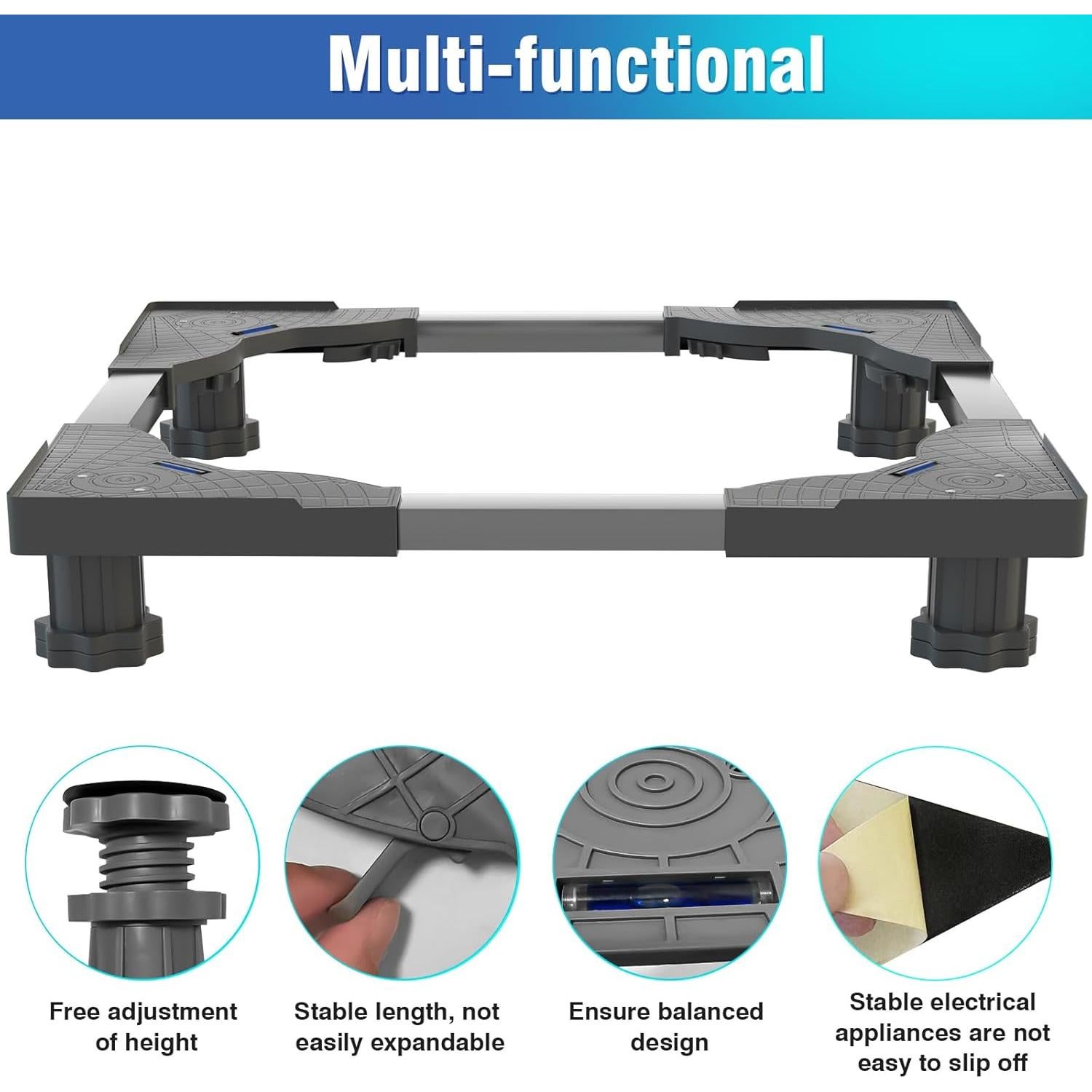Soporte Ajustable para Mini Nevera SKKKBA 8.9-10.9cm Altura