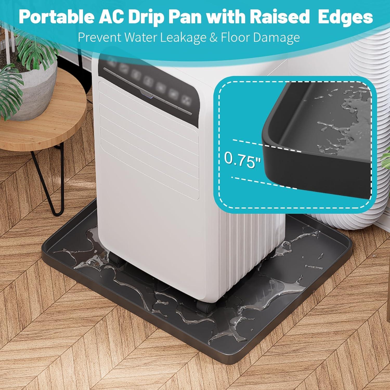 Bandeja de Goteo Antideslizante Chiligent 60x50 cm para AC