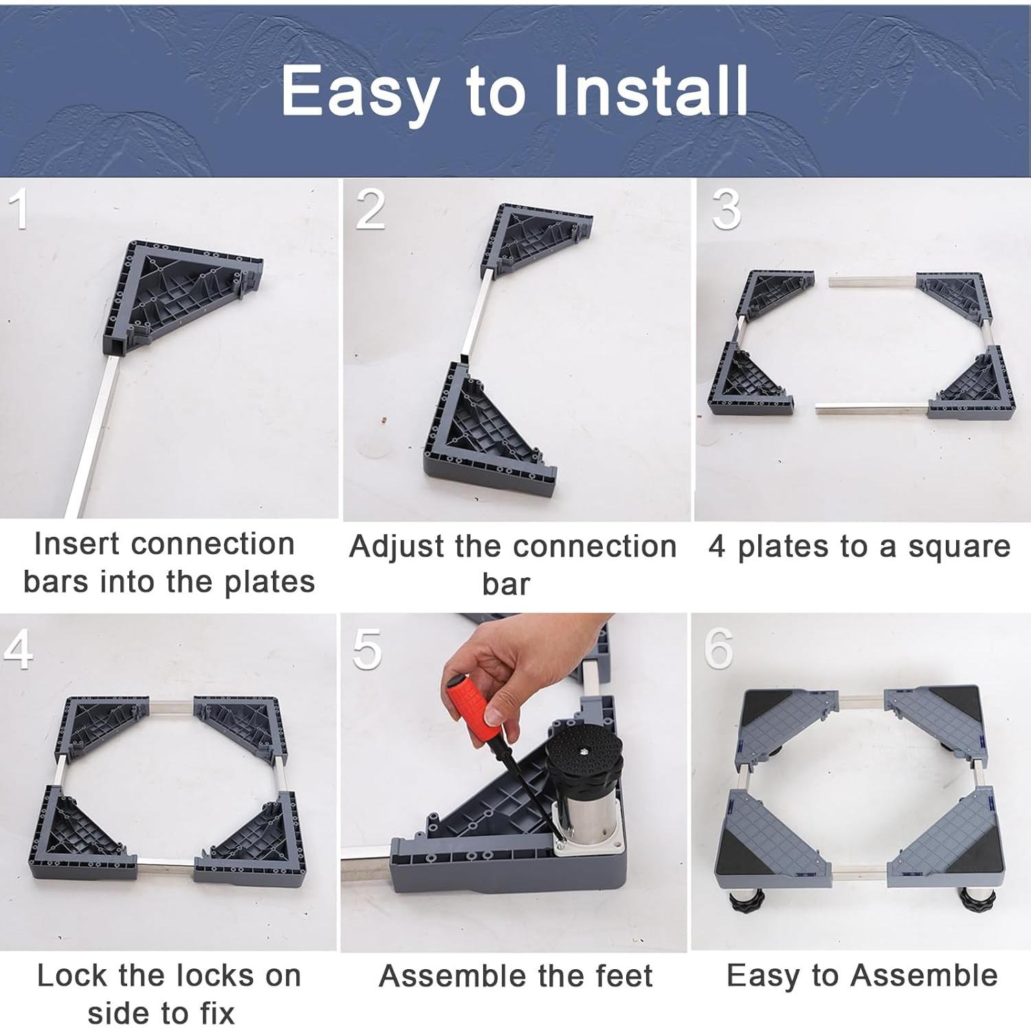 Soporte Ajustable para Mini Nevera TYTFTDLD 29 cm Altura