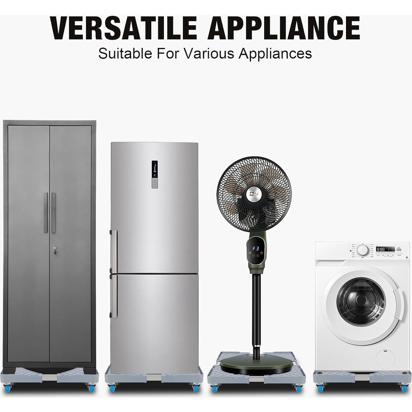 Soporte Ajustable BIG RED para Mini Nevera y Lavadora - 272 kg