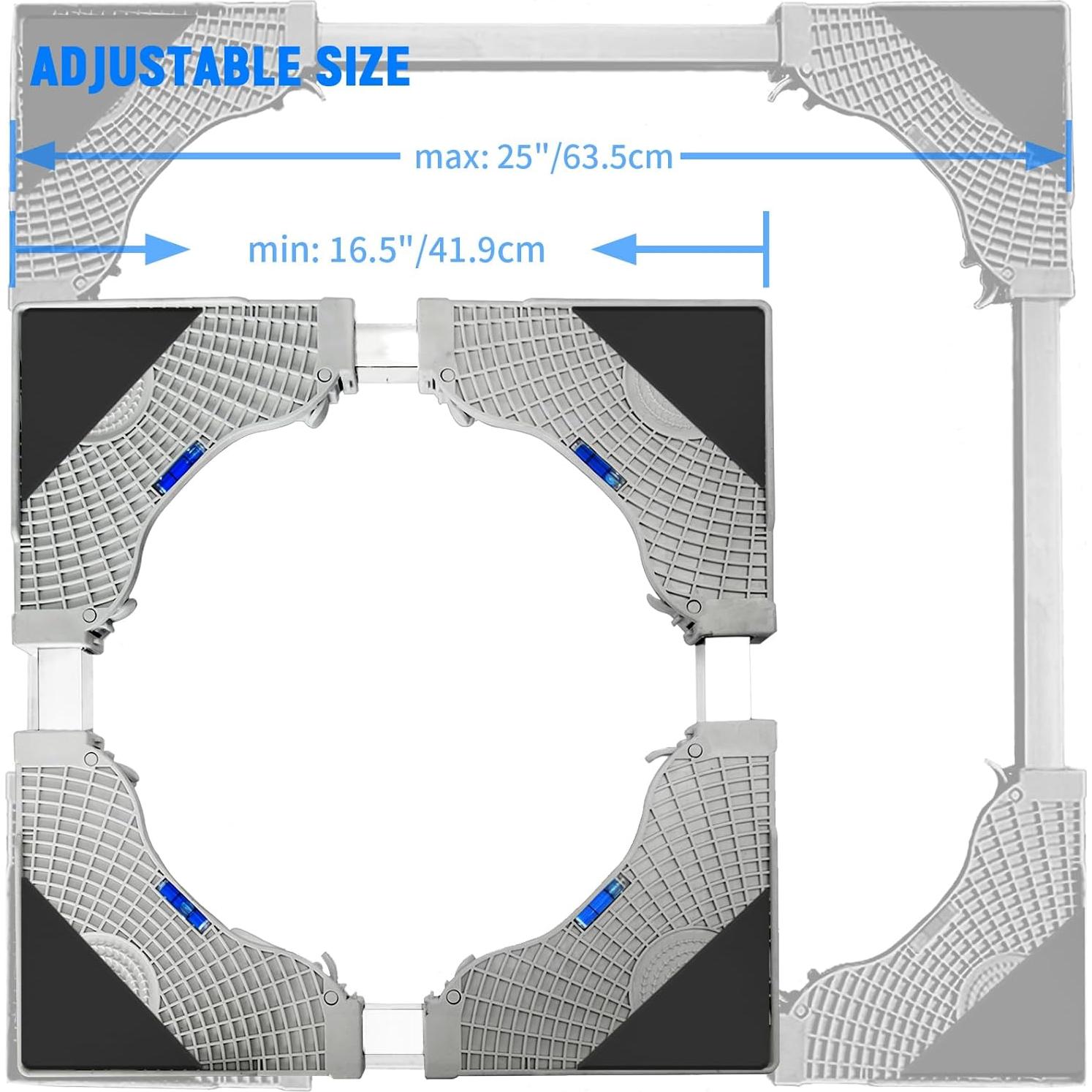 Soporte para Mini Nevera DUPDMKIN con 8 Ruedas y 4 Patas