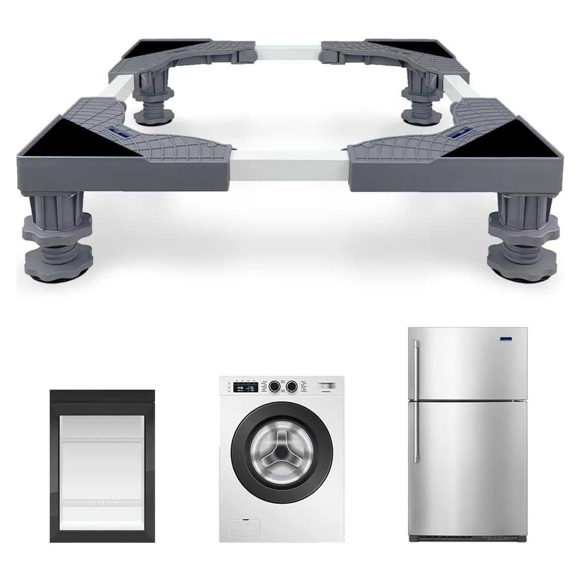 Base Ajustable KUPAO para Mini Refrigerador 40.64-60.96 cm Gris