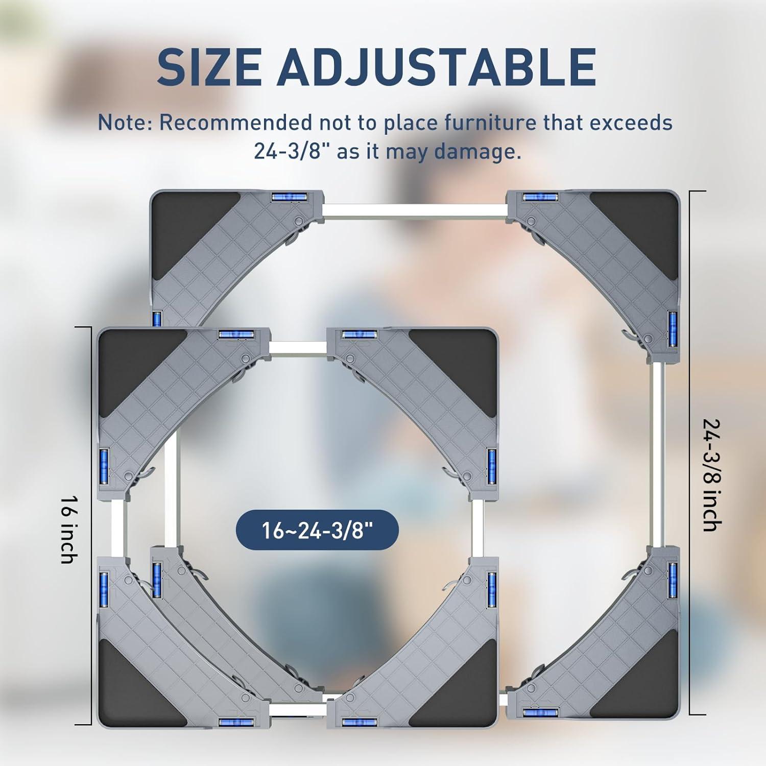 Carro Dolly Ajustable CasaCulina para Electrodomésticos 181kg