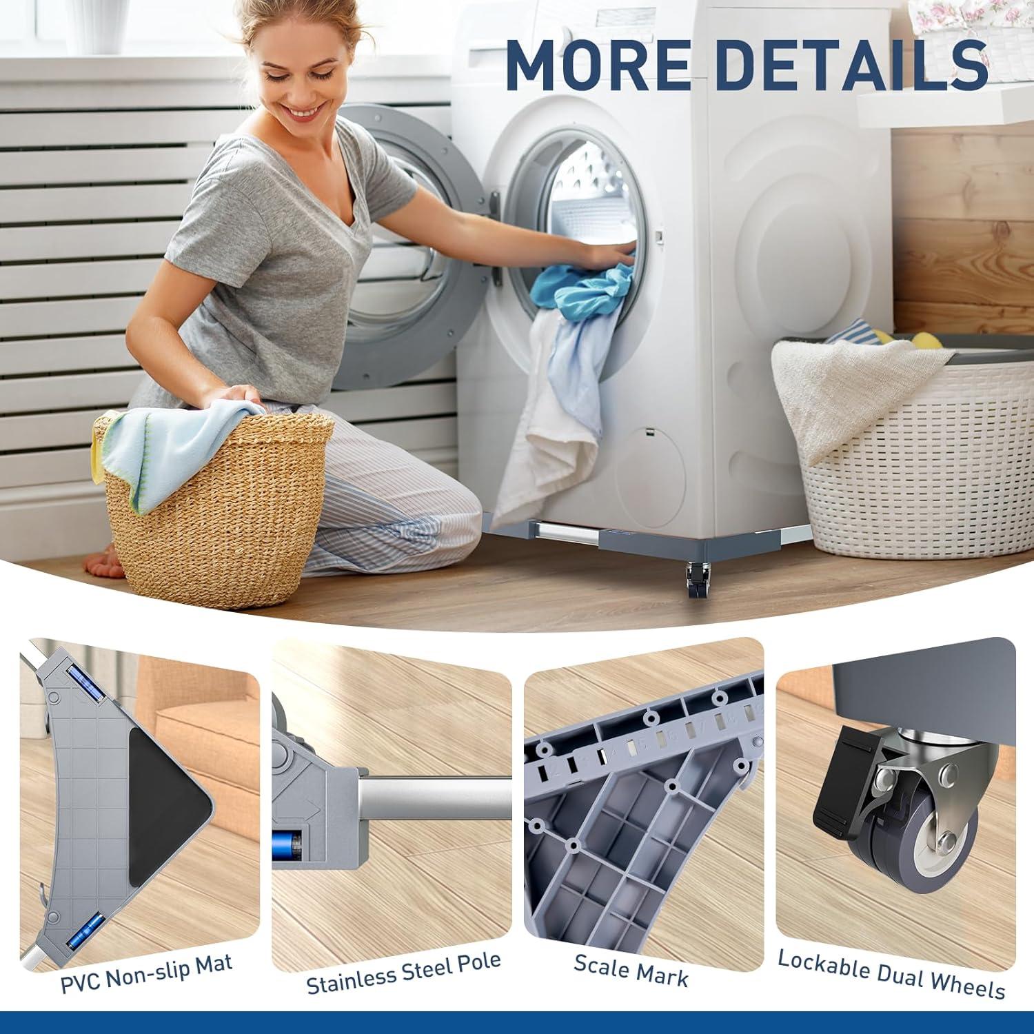 Carro Dolly Ajustable CasaCulina para Electrodomésticos 181kg