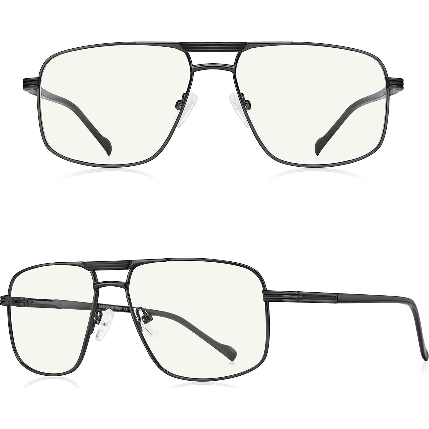 Gafas de lectura RB.Pilot 1.5x anti luz azul para hombres