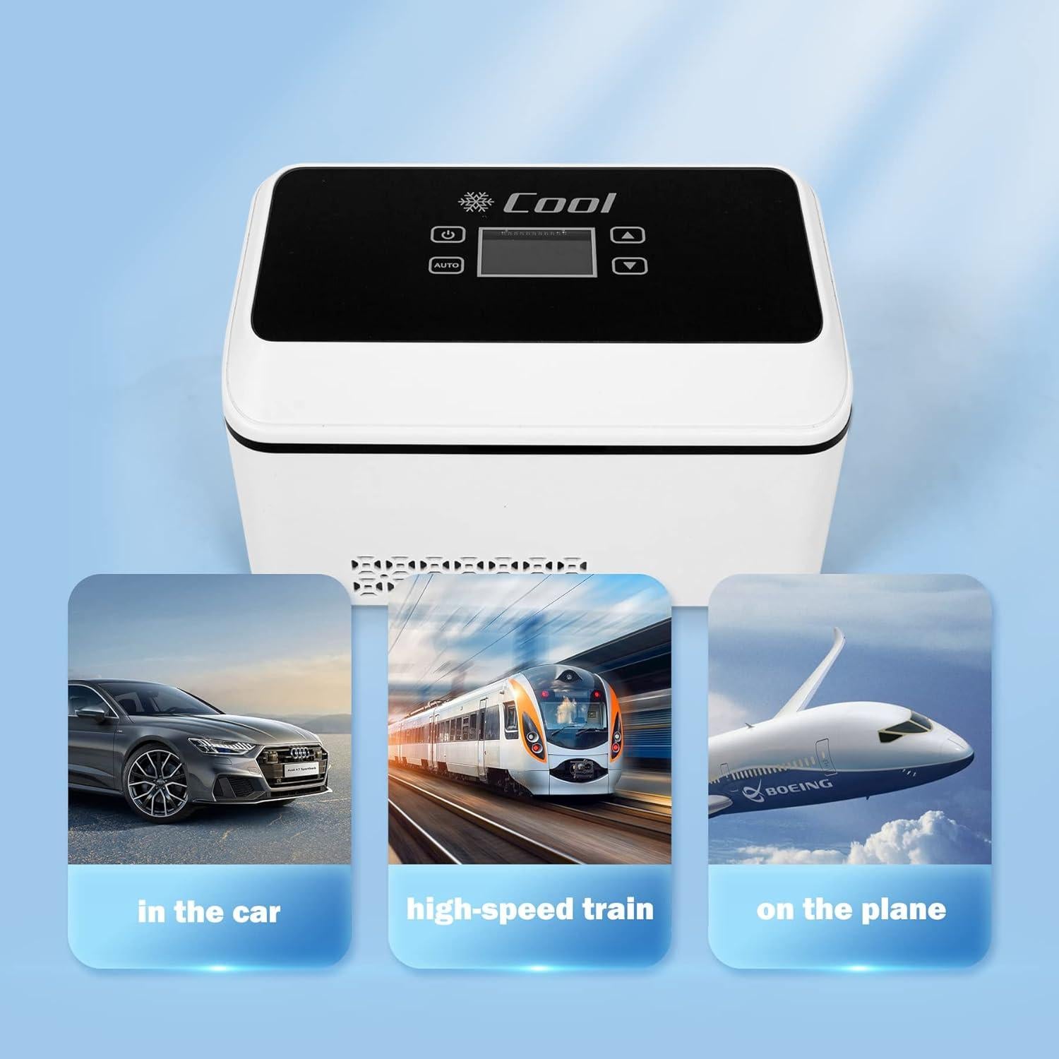 Caja Enfriadora de Insulina Portátil Brys 12 Plumas 2-8°C USB