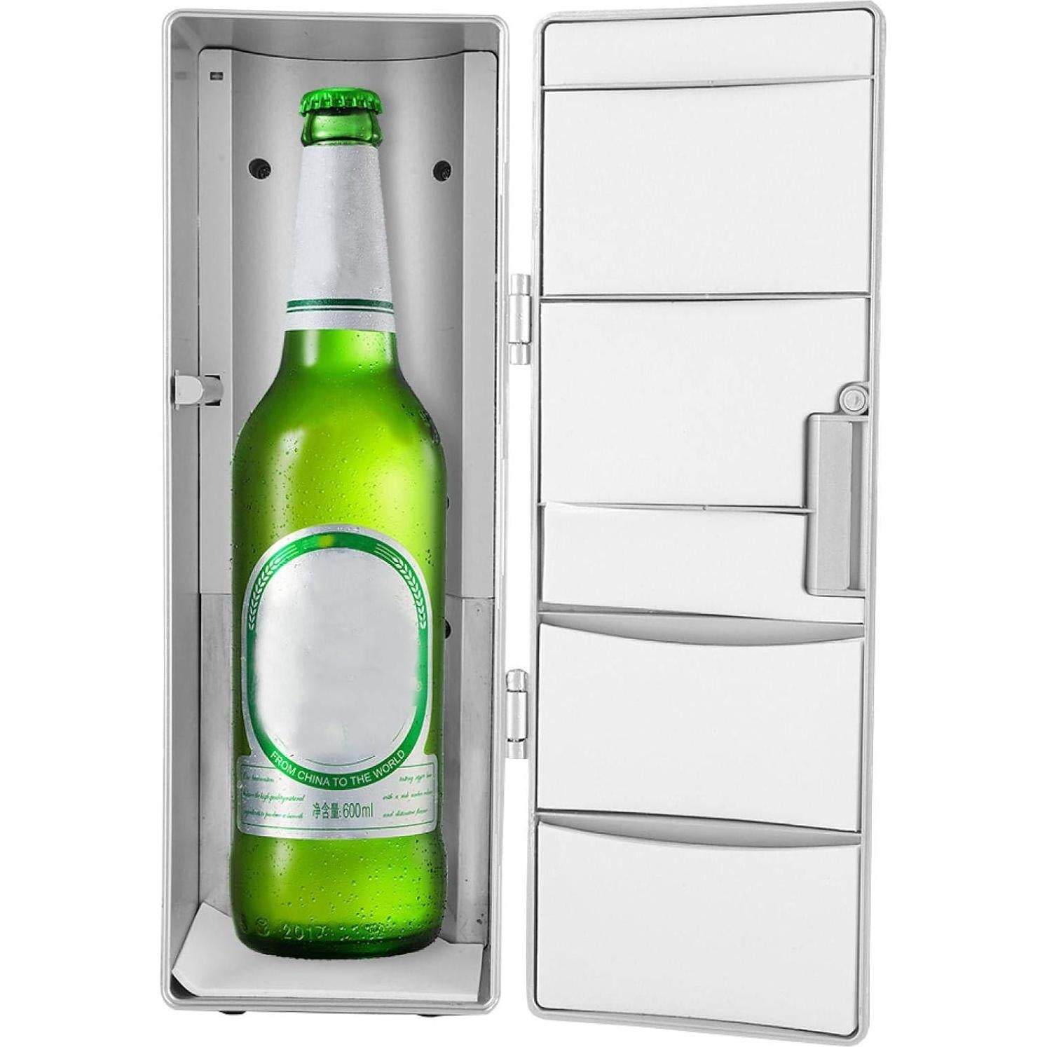 Mini Refrigerador Portátil ASHATA C-500+ USB 12L Enfriador y Calentador
