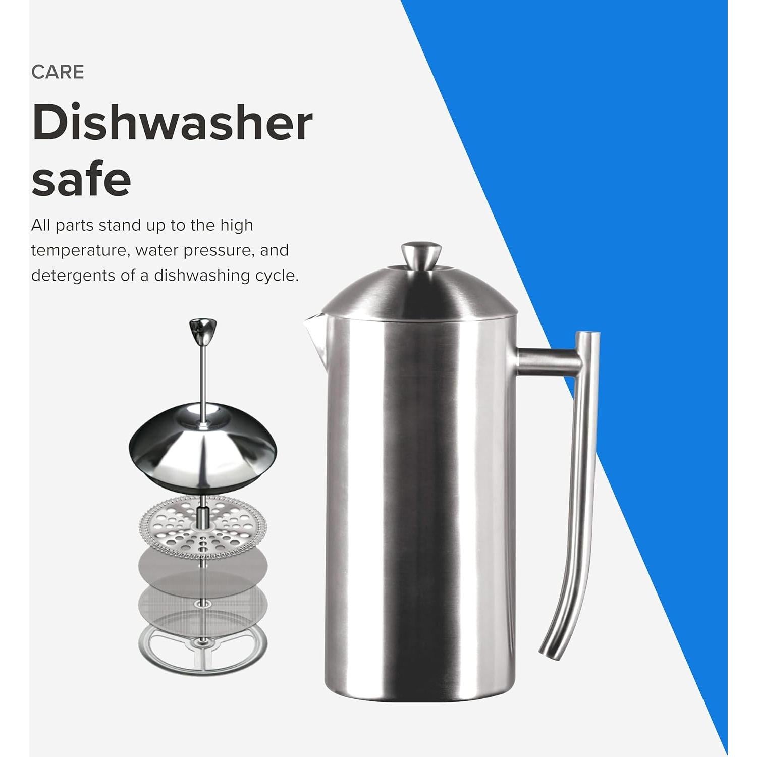 Prensa Francesa Frieling 500 ml Acero Inoxidable Doble Pared