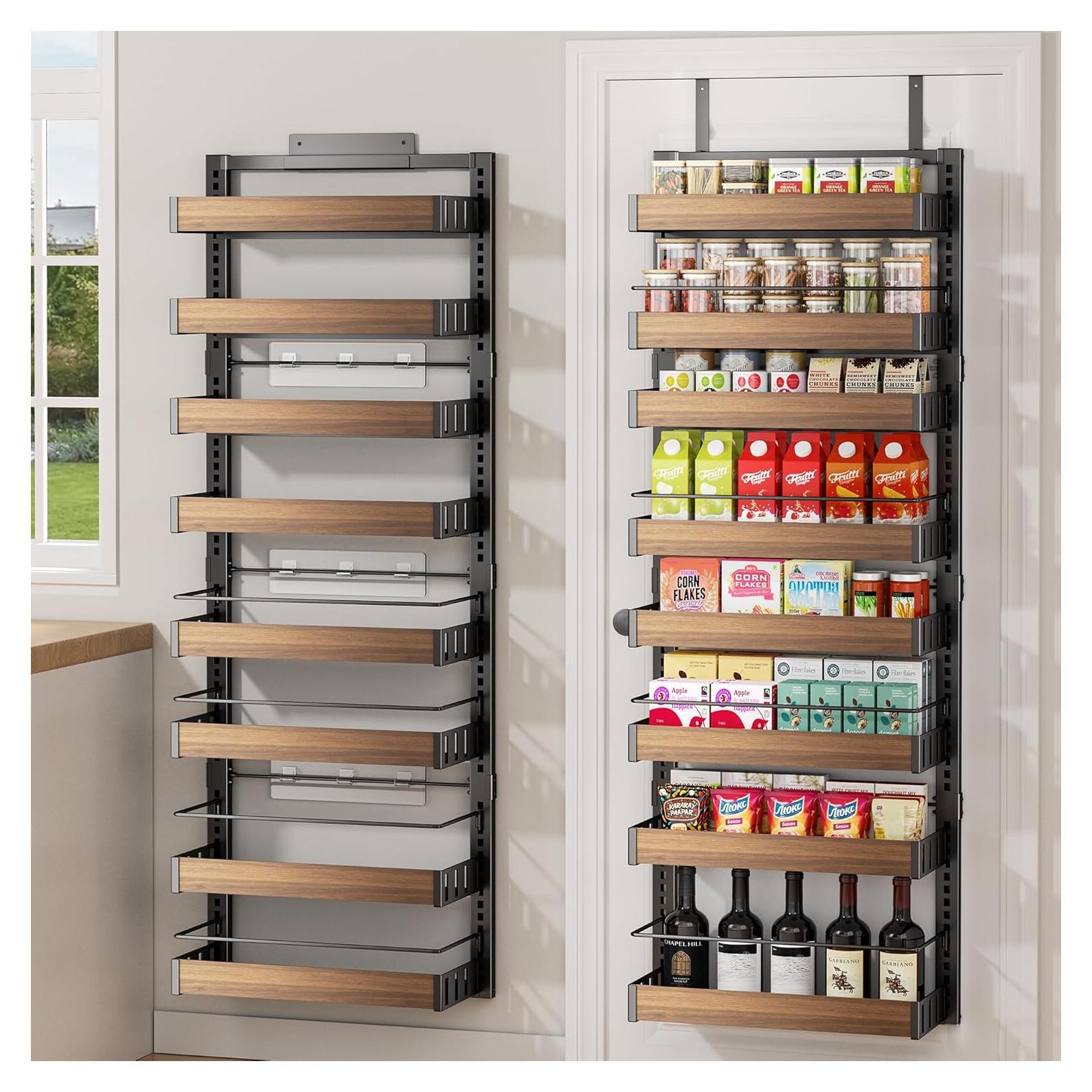 Organizador de despensa POKIPO 8 niveles ajustable negro