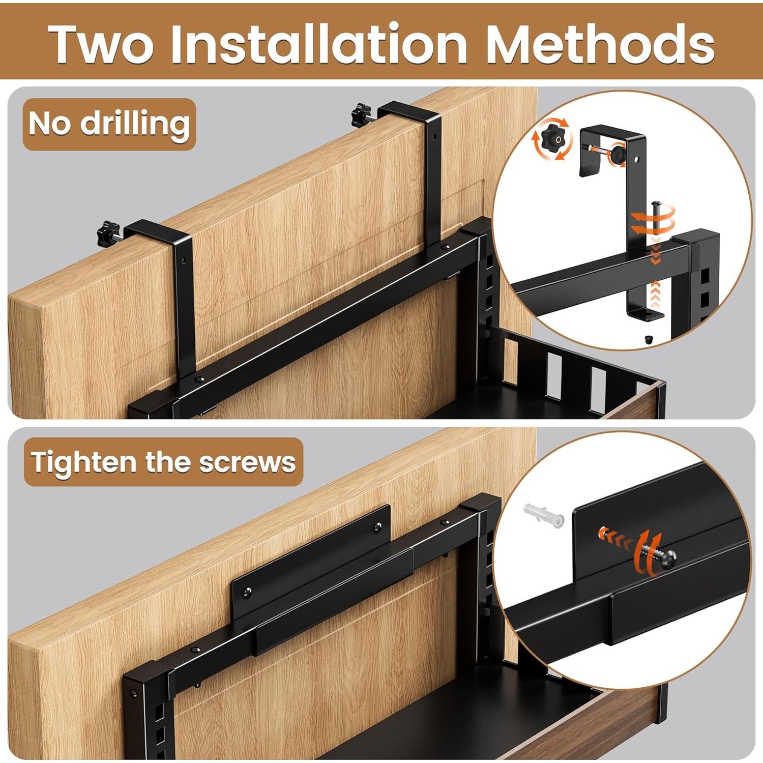 Organizador de despensa POKIPO 8 niveles ajustable negro