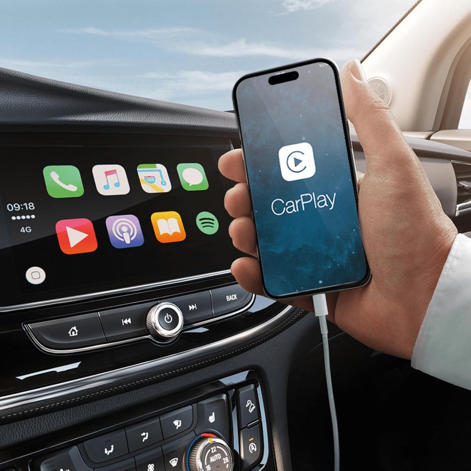 Cable Carplay 3 Paquetes 6Ft USB A a C 60W MFi para iPhone