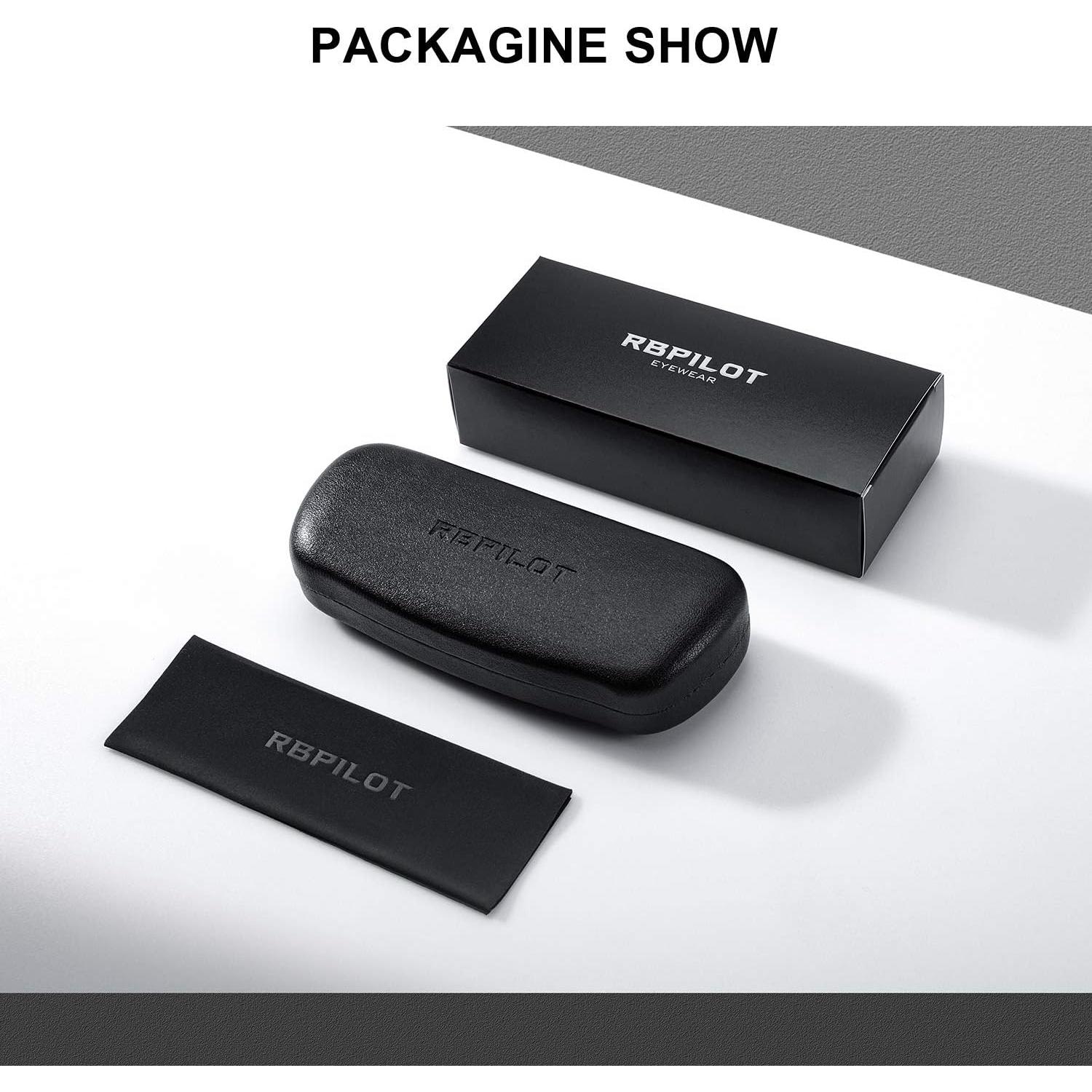 Gafas de lectura anti luz azul para hombres 4.0x negras