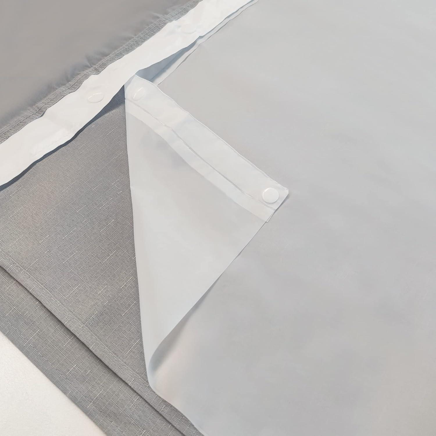 Cortina de Ducha Impermeable River Dream 70x54 cm Botones