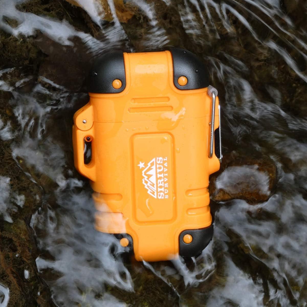 Encendedor Eléctrico Impermeable Arc4 Sirius - Doble Arco USB