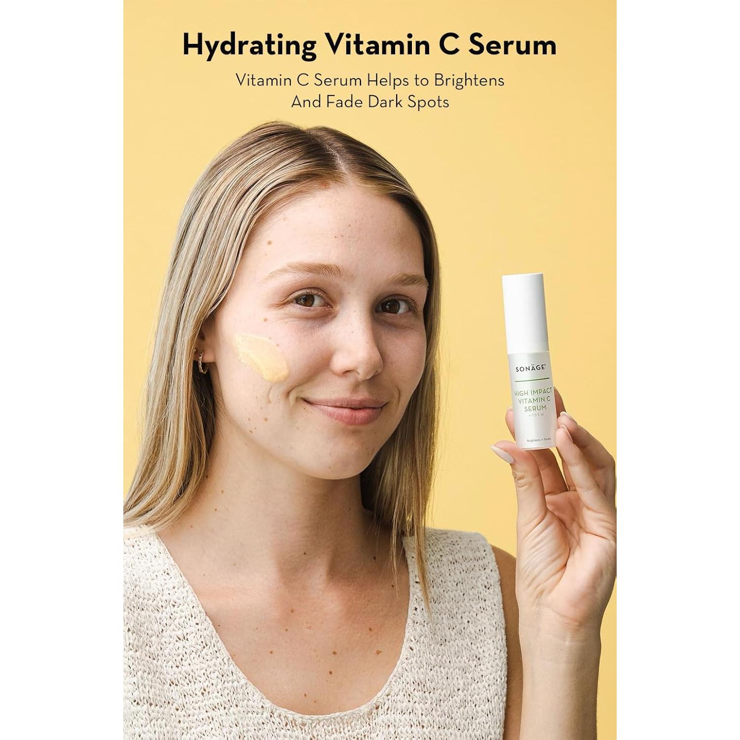 Suero de Vitamina C Sonage 30 ml | Hidrata y Reduce Manchas