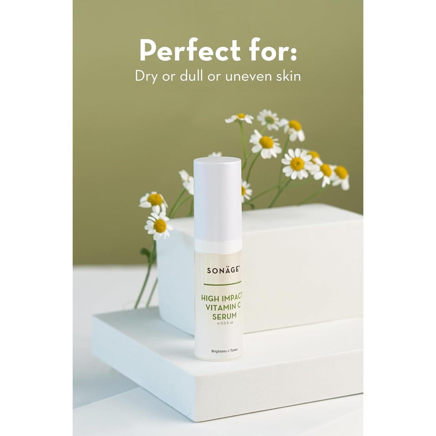 Suero de Vitamina C Sonage 30 ml | Hidrata y Reduce Manchas