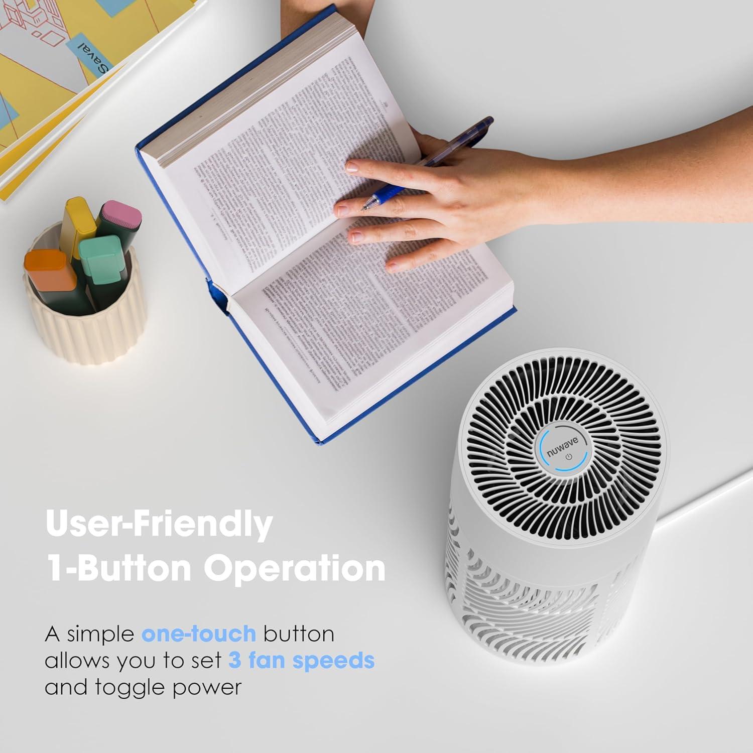 Purificador de Aire Nuwave OxyPure H13 HEPA 79.7 m² 2025