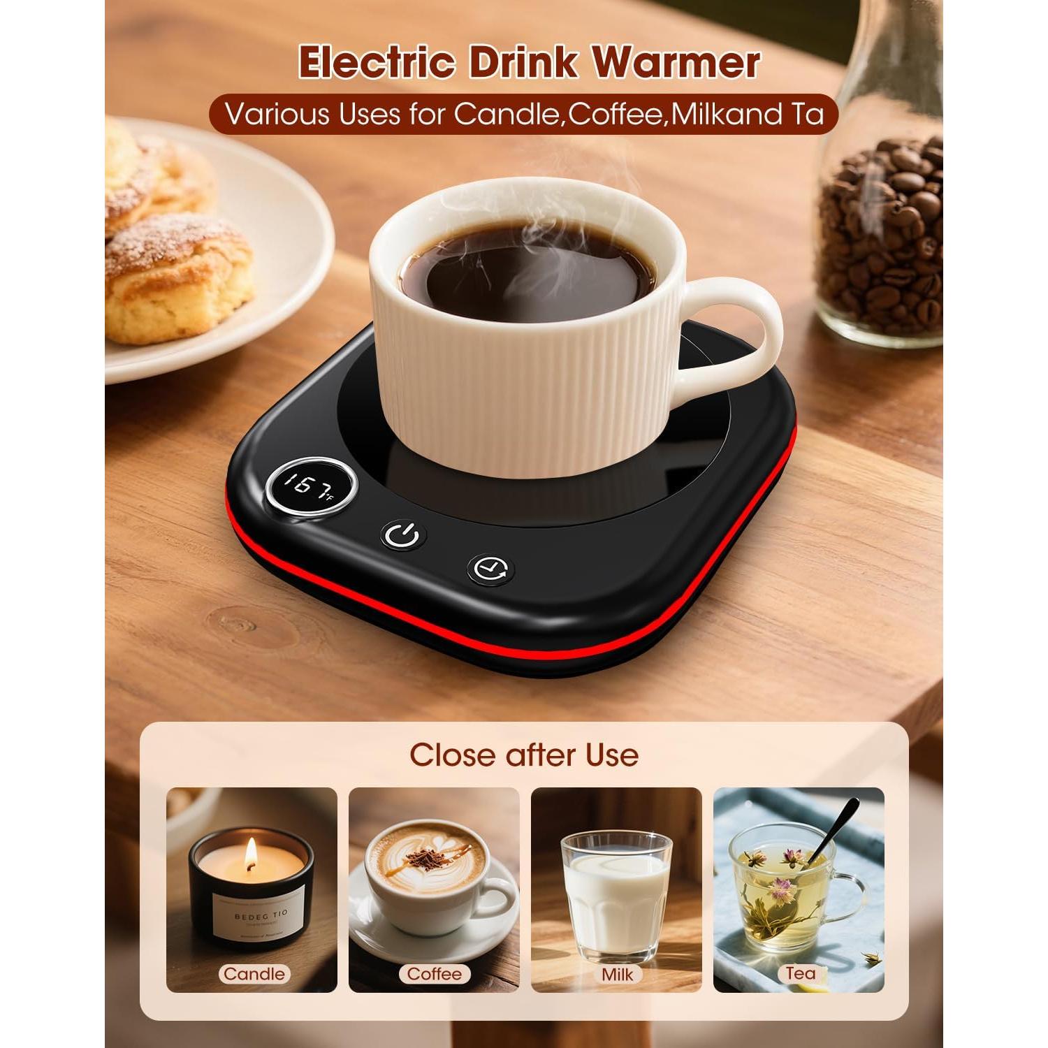 Calentador de Tazas Eléctrico MXMZHXU - 3 Temperaturas 45-75°C