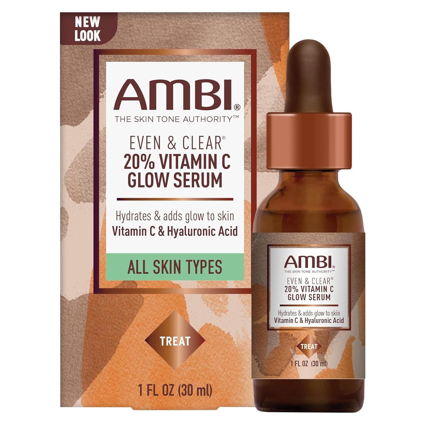 Conjunto Suero y Tónico Aclarador Ambi Even & Clear 30ml + 240ml