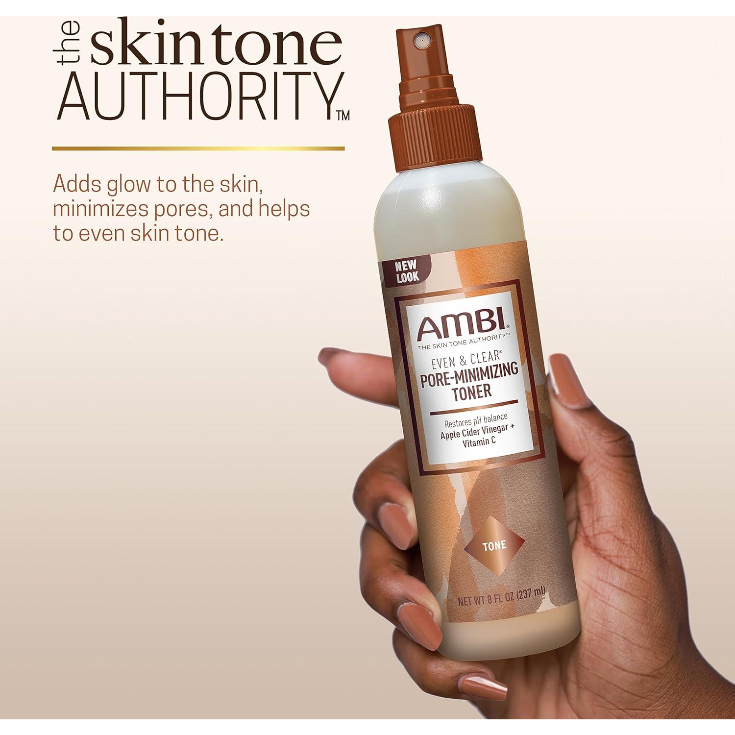 Conjunto Suero y Tónico Aclarador Ambi Even & Clear 30ml + 240ml