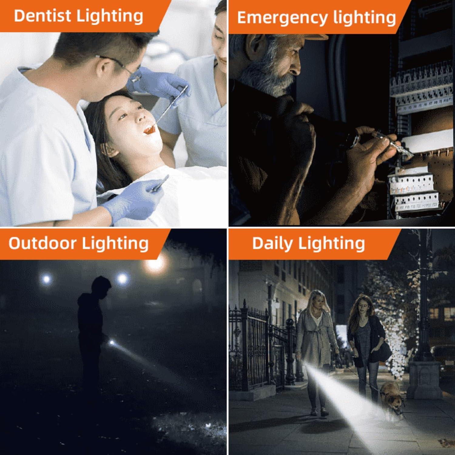 Linterna de Bolígrafo KOKOTT-03 Compacta y Resistente al Agua