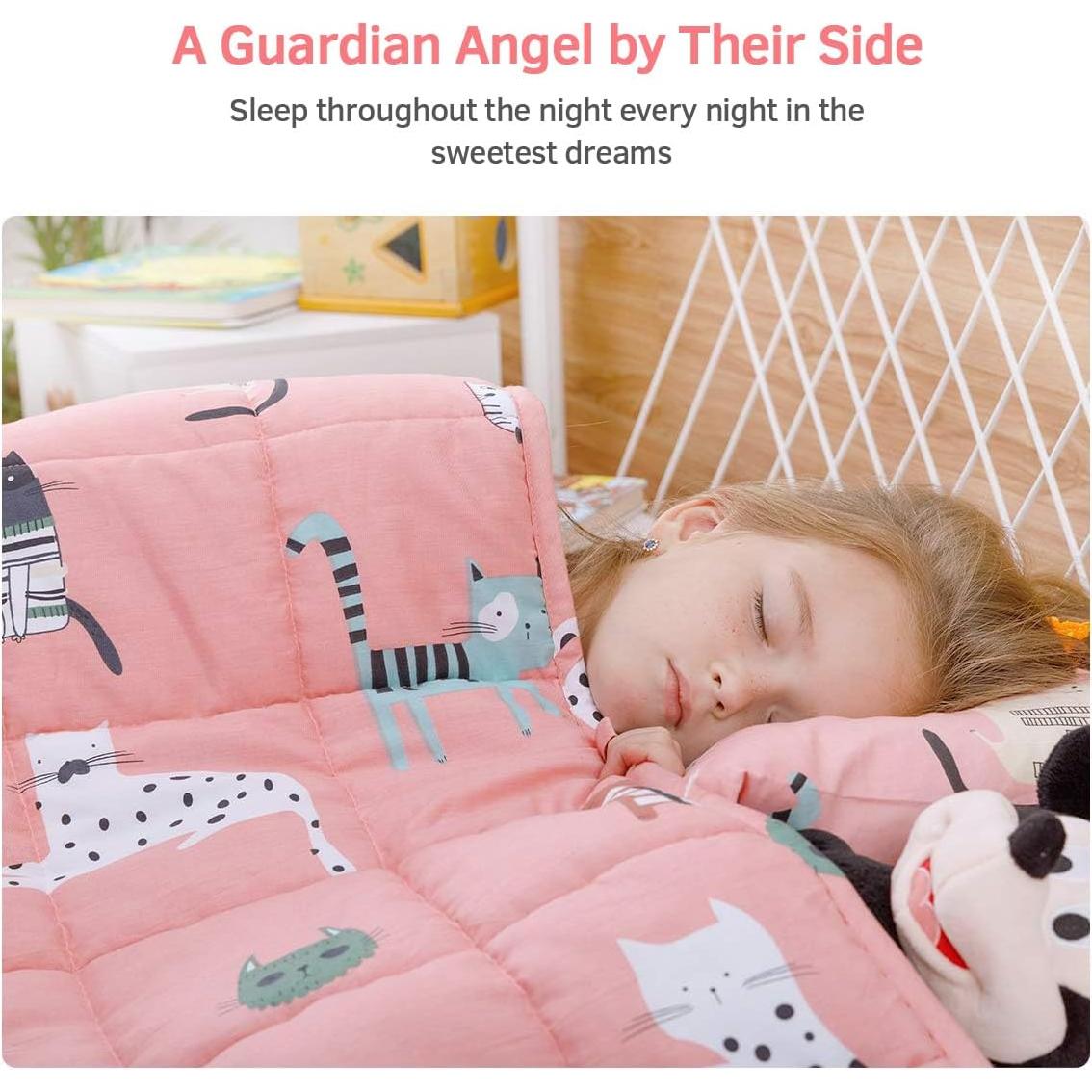 Manta con peso Mr. Sandman 1.36 kg Algodón Gato Lindo 91x122 cm