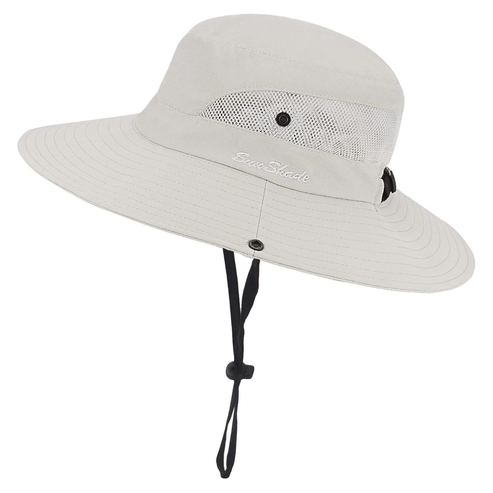 Sombrero de Sol Plegable para Mujeres con Agujero para Coleta
