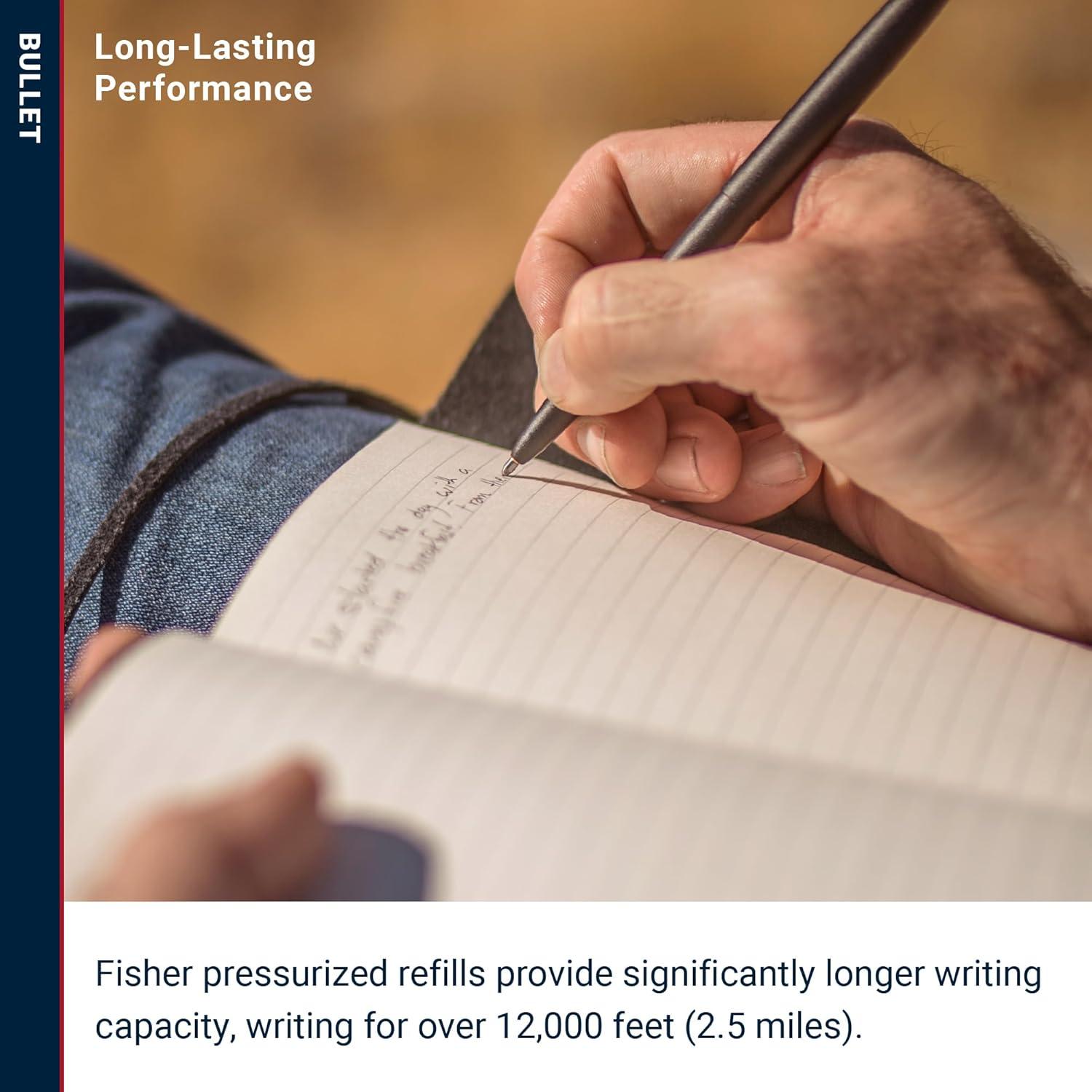 Bolígrafo Fisher Space Pen Bullet X-Mark Negro Mate