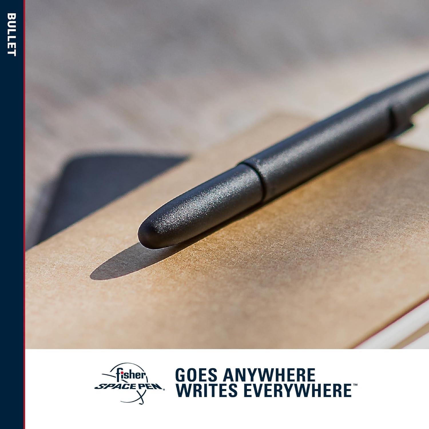 Bolígrafo Fisher Space Pen Bullet X-Mark Negro Mate