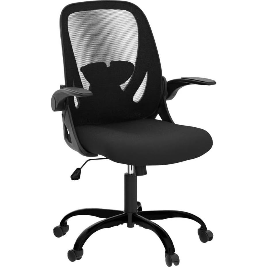 Silla de Oficina Ergonómica Primy PR-934 Negra con Soporte Lumbar