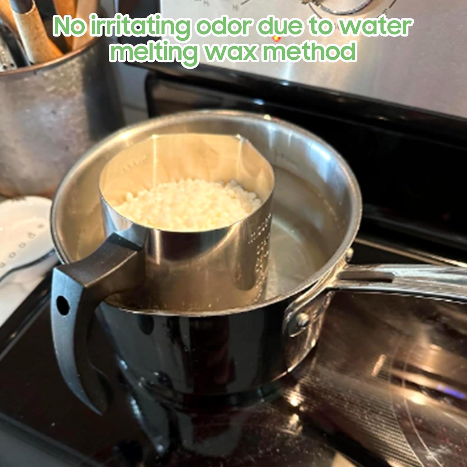 Kit de Hacer Velas Ohcans para Principiantes - Cera de Soja 900ml