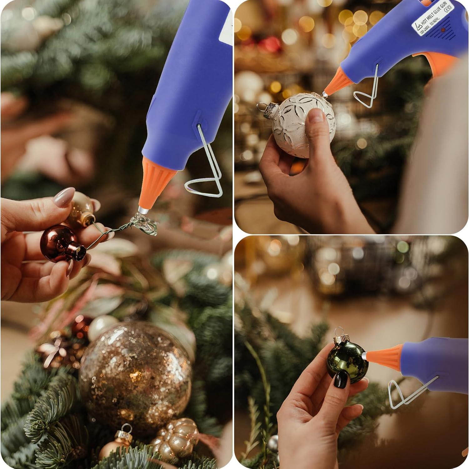 Pistola de Pegamento Caliente Liumai SY01 con 30 Barras y Estuche