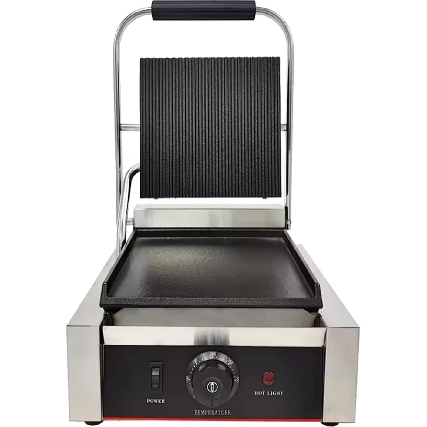 Grill Eléctrico KOUWO ECG-811E para Panini y Sándwiches