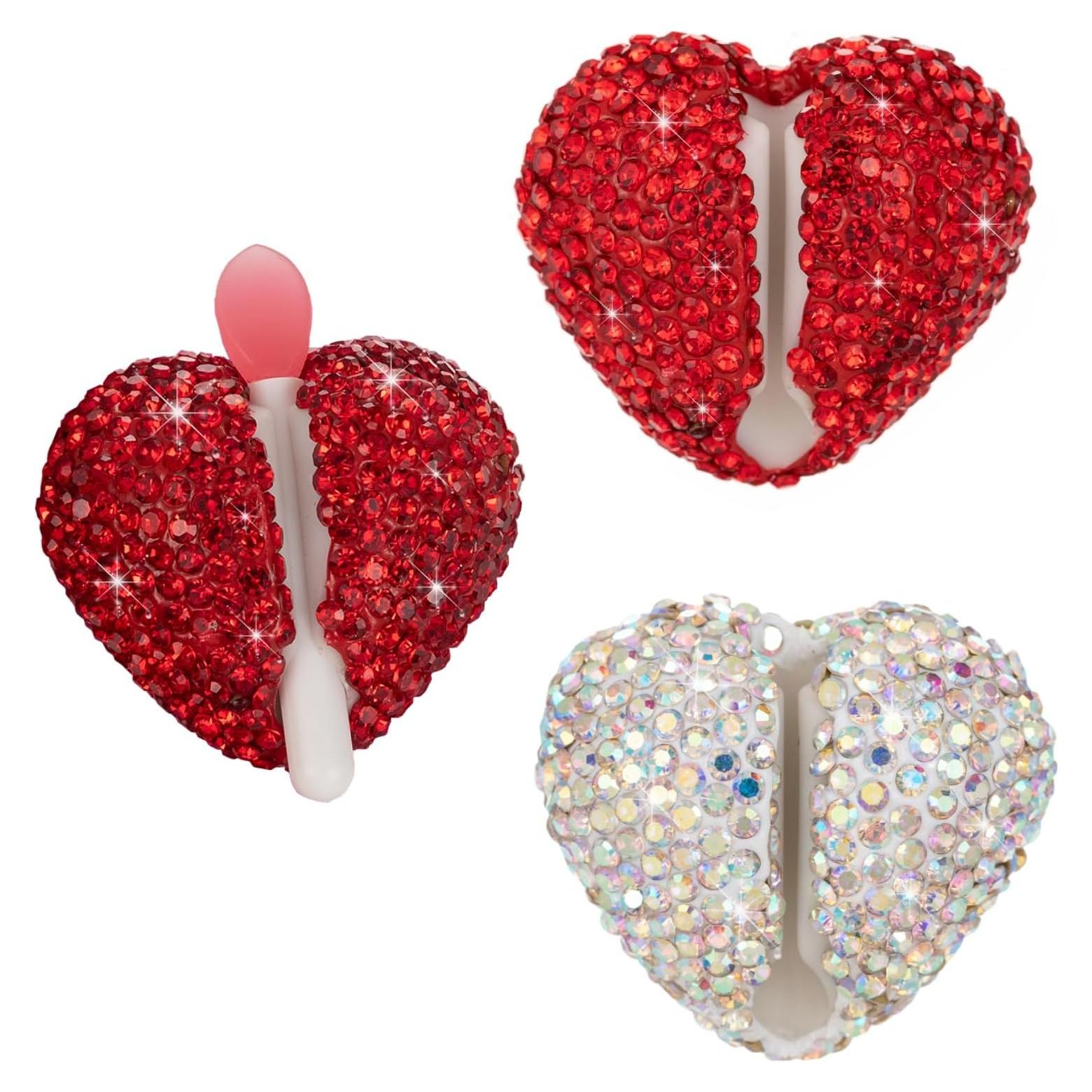 Soporte Organizador para Brochas de Labios Veseek Rojo