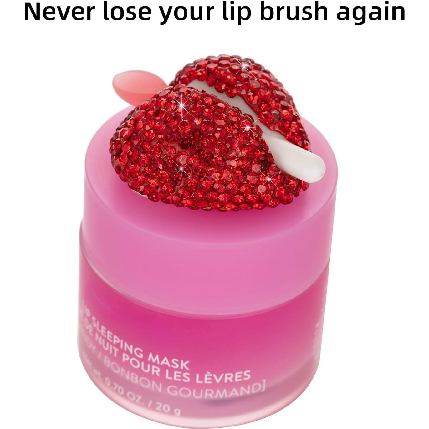 Soporte Organizador para Brochas de Labios Veseek Rojo