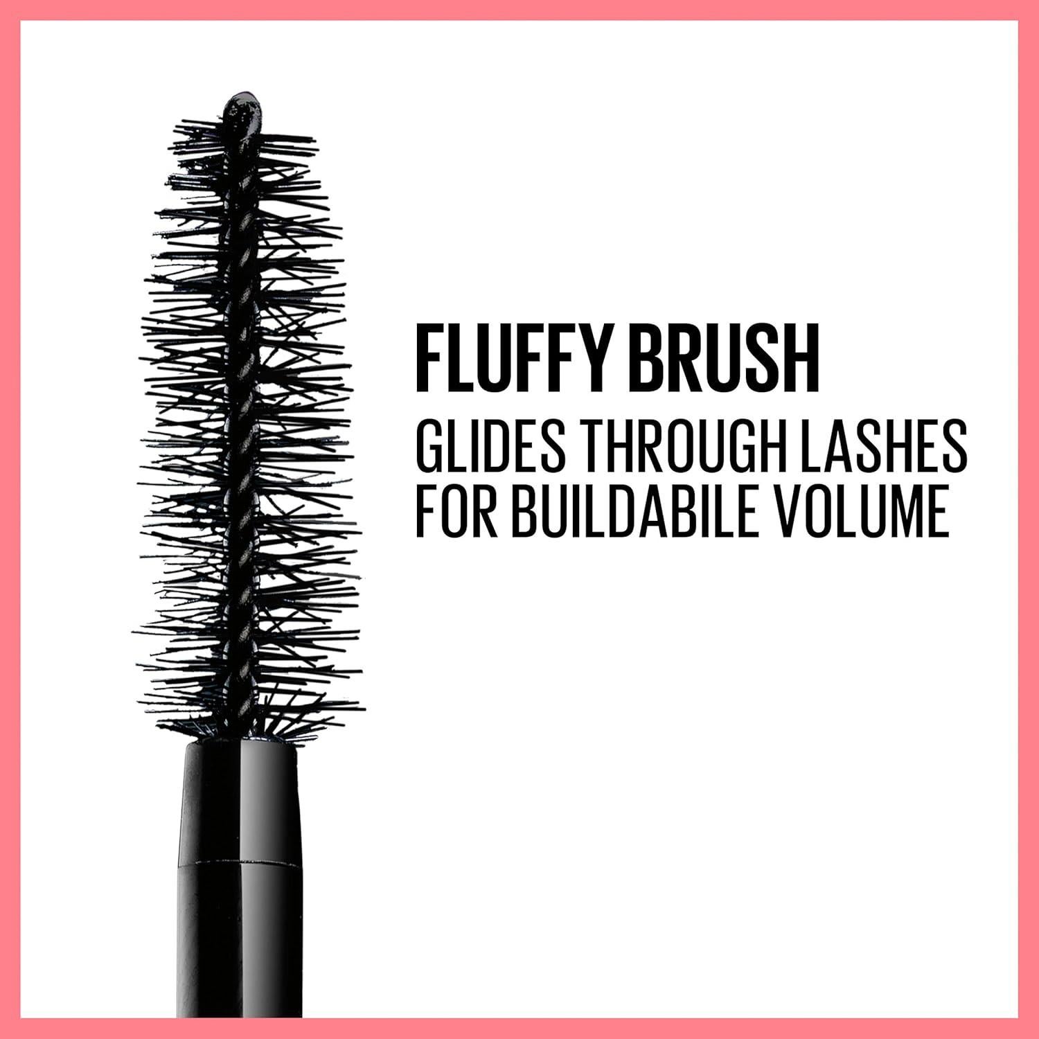 Máscara de Pestañas Maybelline Total Tentación Lavable 7.98 ml