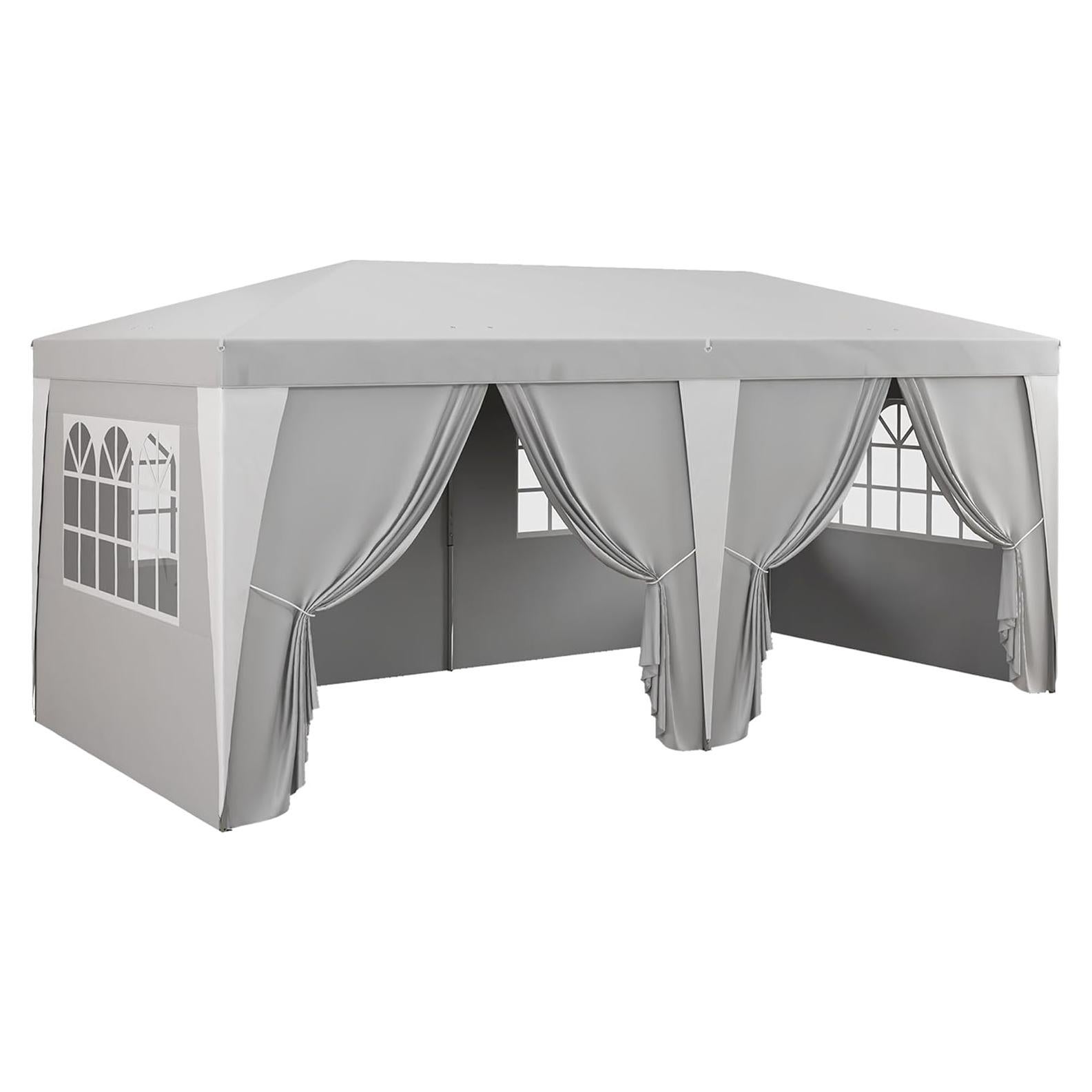 Carpa Plegable GOWE 5.9x2.97m con 6 Paredes Removibles