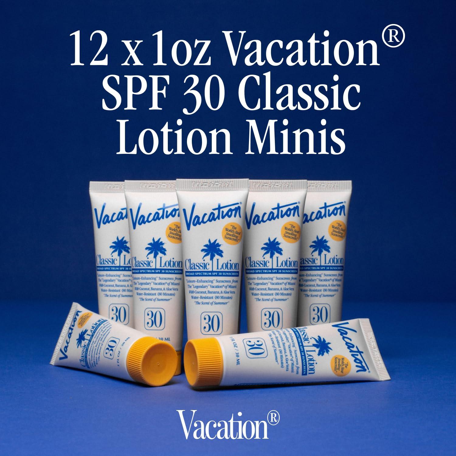 Protector Solar Mini Vacaciones SPF 30 - 12 Muestras de 30ml