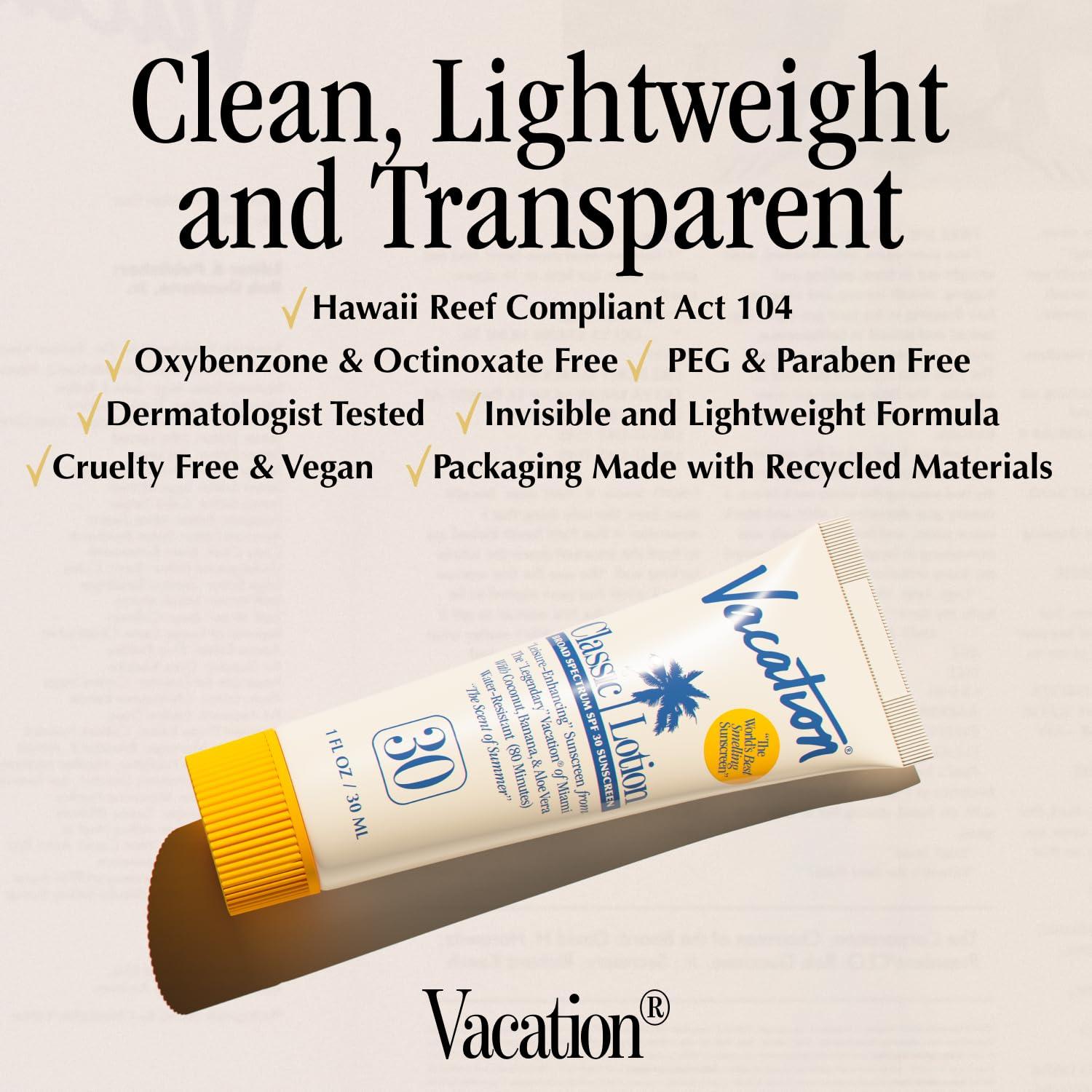 Protector Solar Mini Vacaciones SPF 30 - 12 Muestras de 30ml