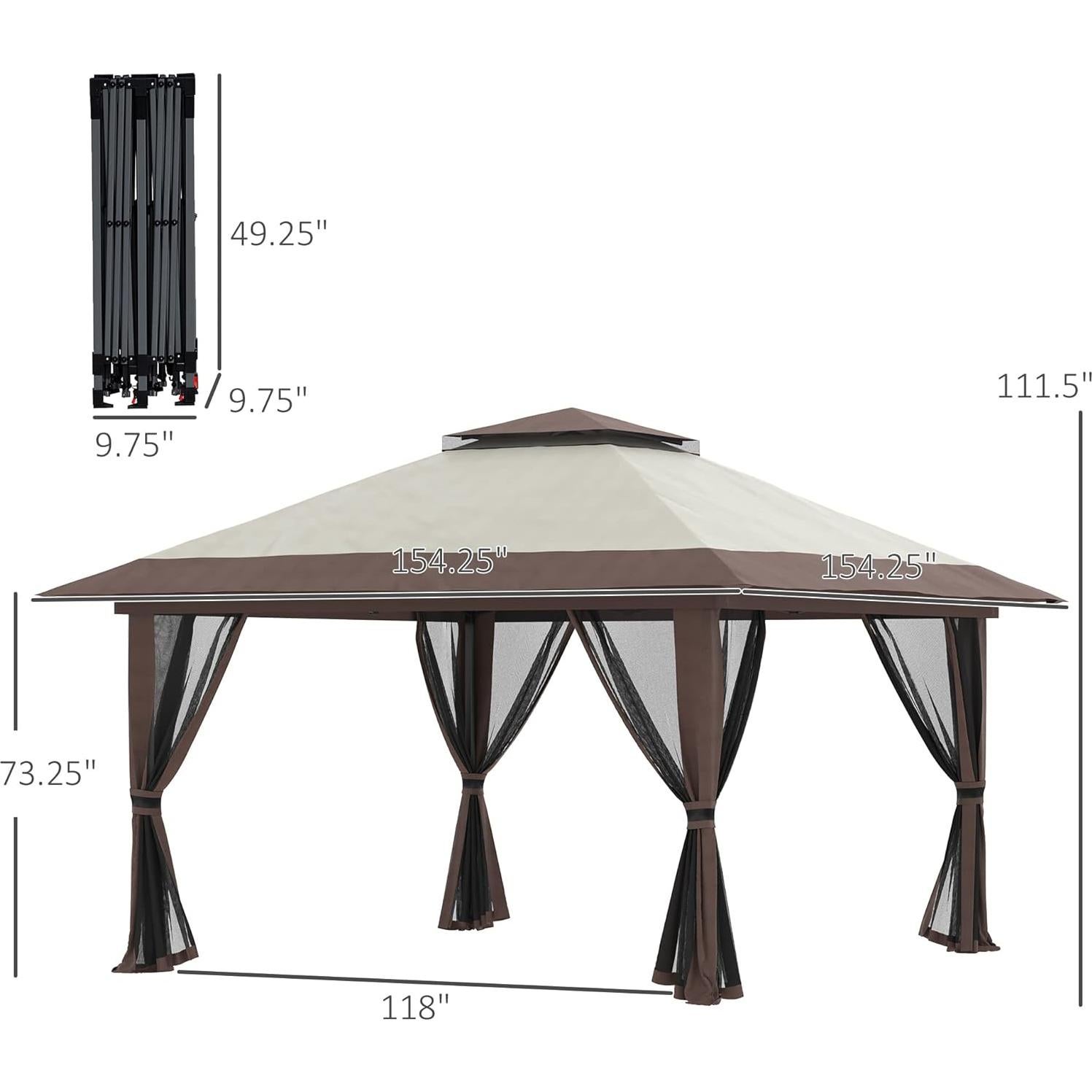 Carpa Plegable ROREP 3x3m con Protección UV y Montaje Rápido
