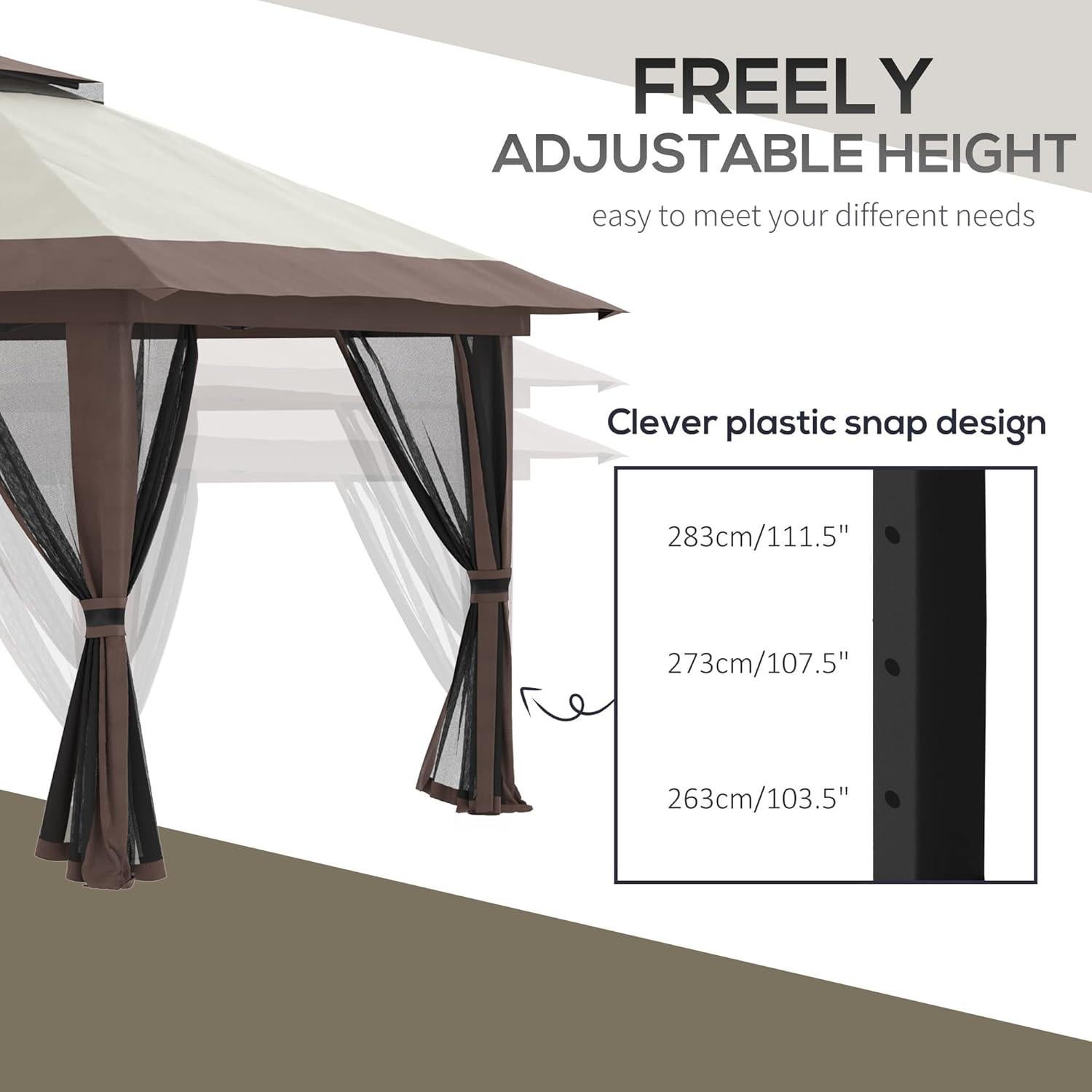 Carpa Plegable ROREP 3x3m con Protección UV y Montaje Rápido